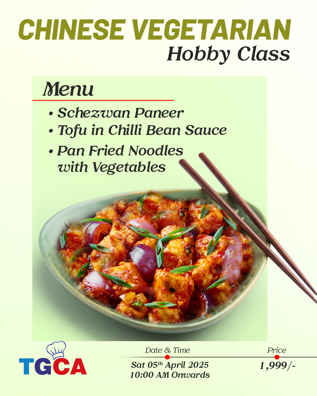 Chinese Vegetarian Hobby Class