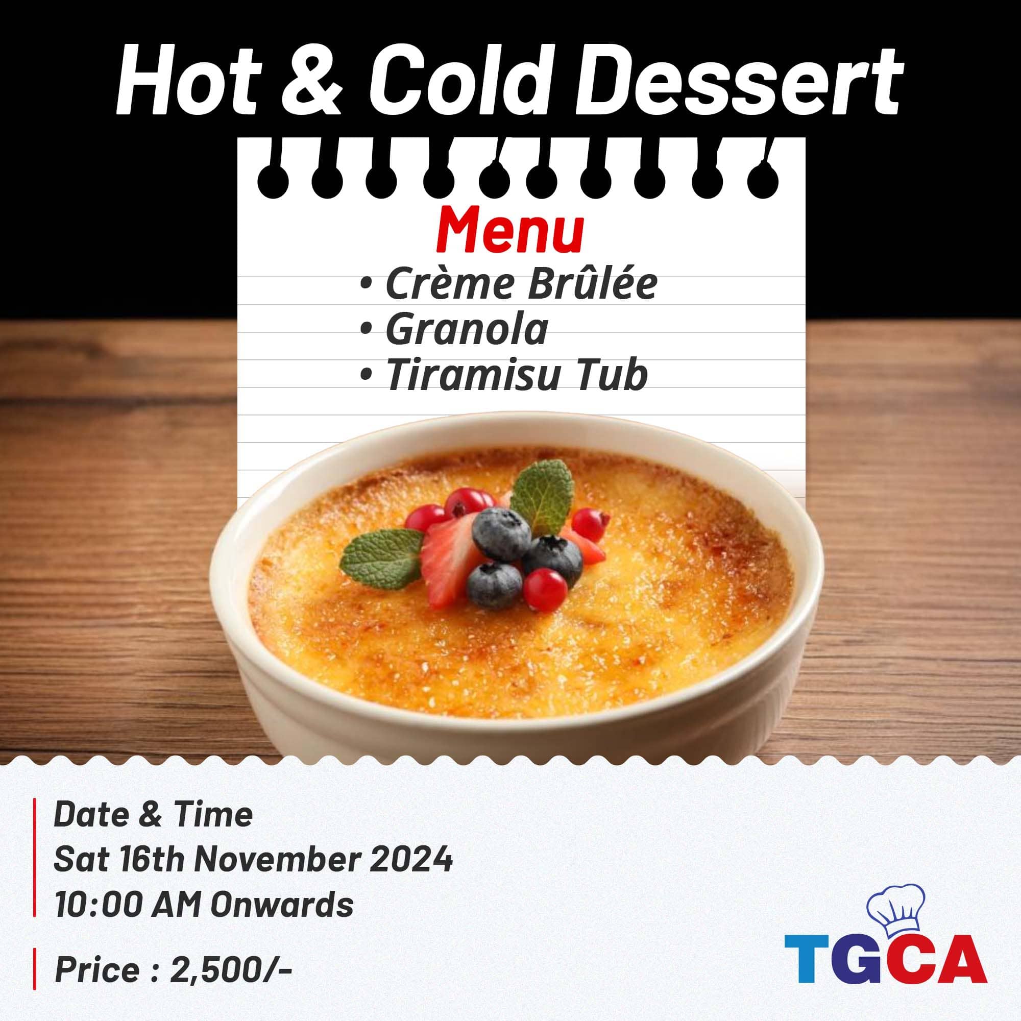 Hot & Cold Dessert