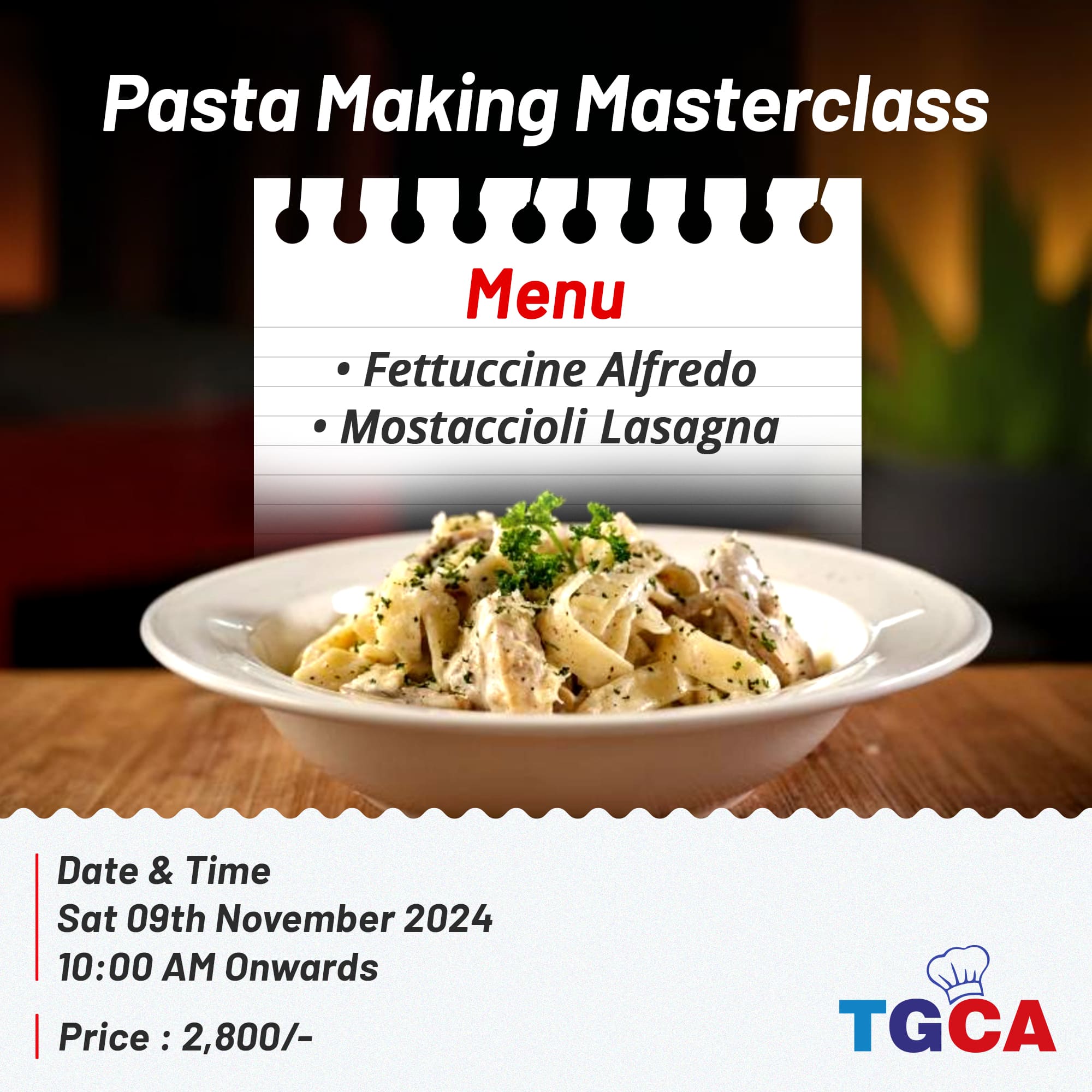 Pasta Making Masterclass